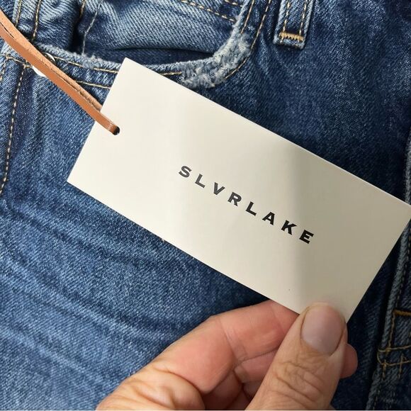 Slvrlake Hero Cropped Straight Jeans 24 - Picture 5 of 10